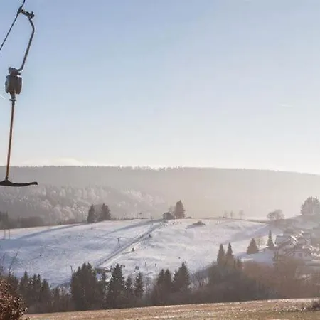 Panoramablick Postwiese Apartmán Winterberg