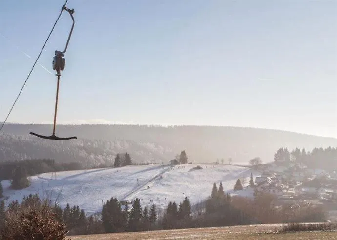 Panoramablick Postwiese Apartmán Winterberg